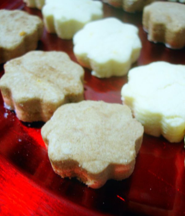 Alfajores de maicena y naranja