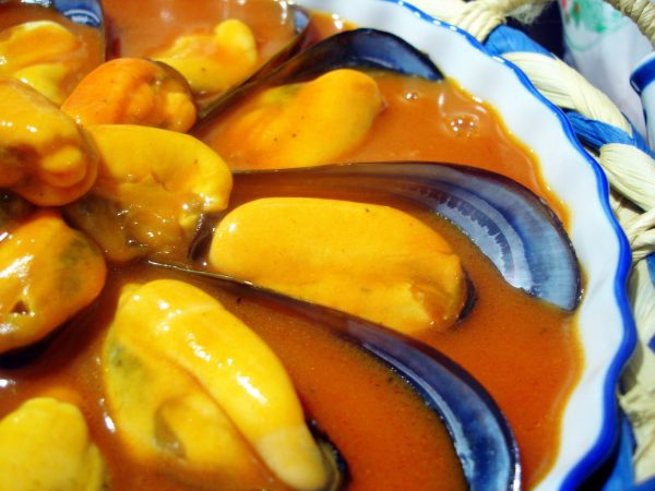 Receta de mejillones en salsa