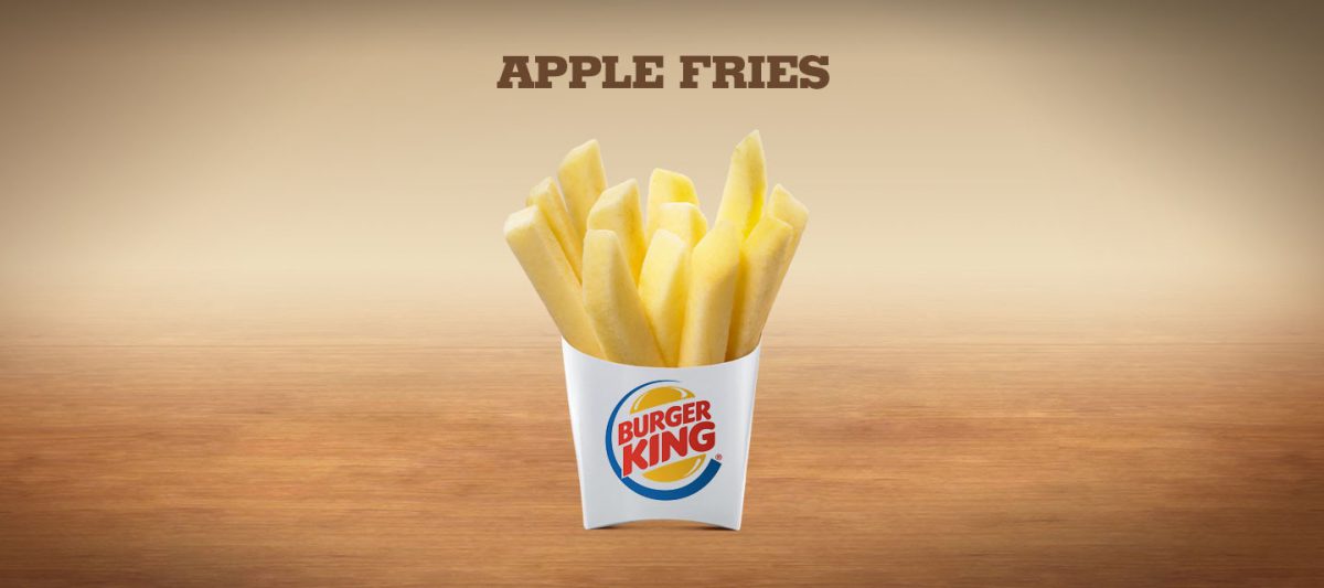 Burger King Fresh Apple Fries Sticks