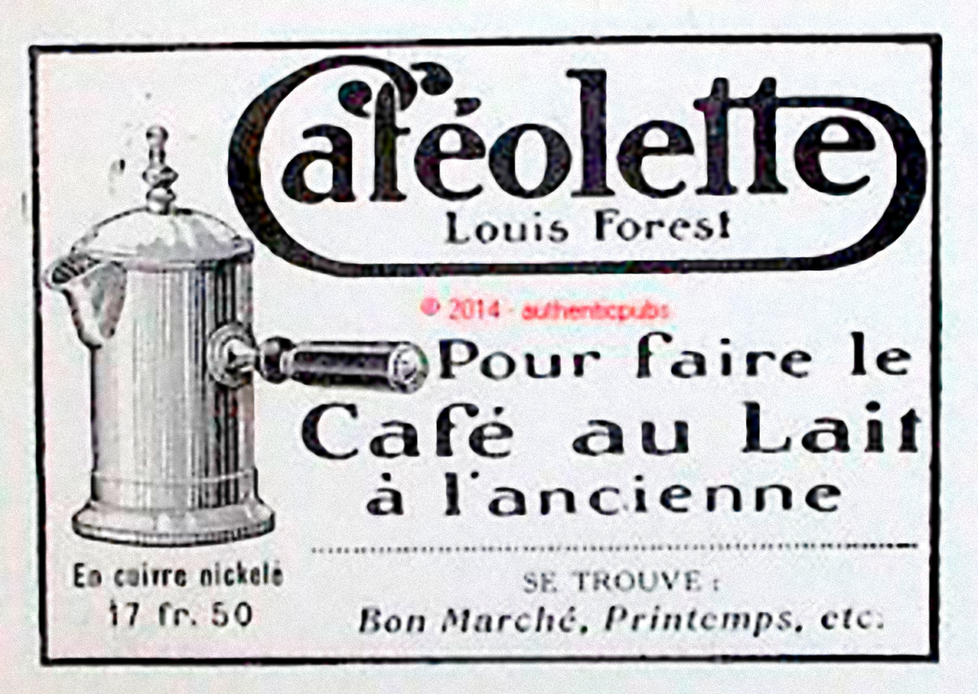 La historia de la cafetera - Cafeollete