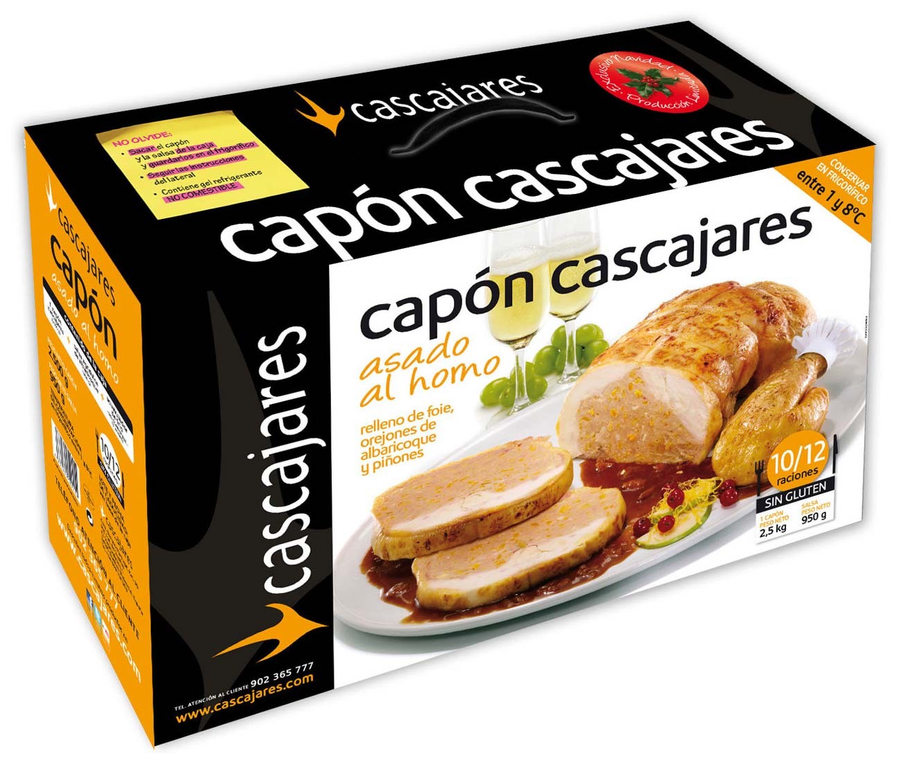 Capón de Cascajares, caja