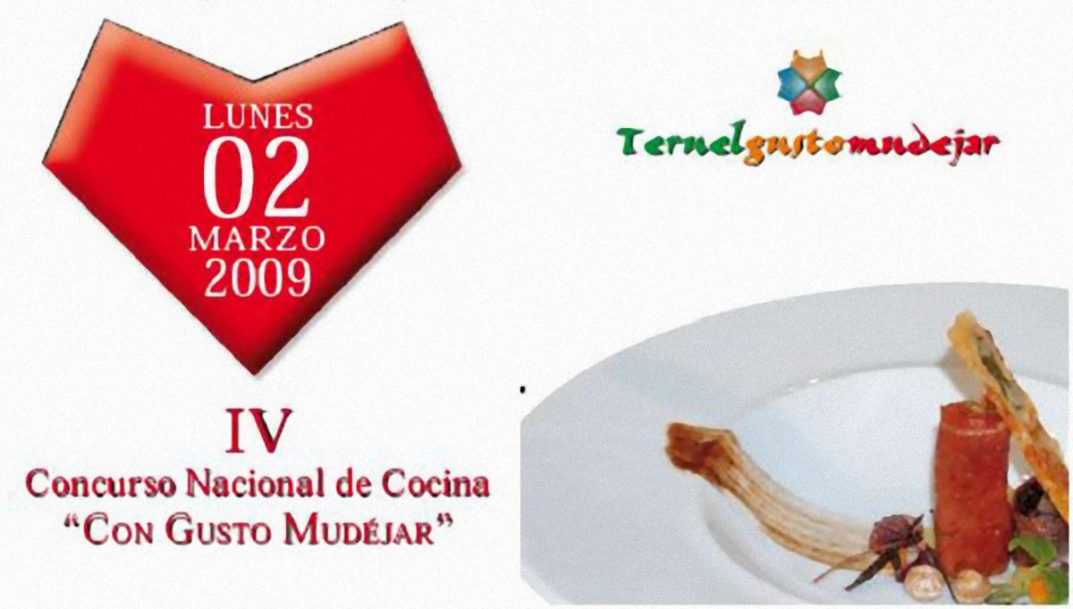 IV Concurso Nacional de Cocina "Con Gusto Mudéjar"