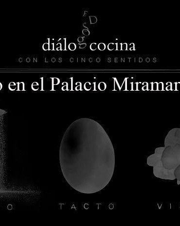 Diálogos de Cocina. Con los cinco sentidos