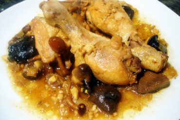 Receta de Guiso casero de pollo con setas