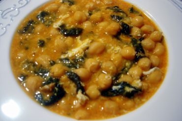 Potaje de garbanzos de cuaresma