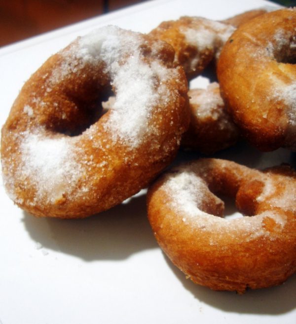 Rosquillas de naranja y mascarpone