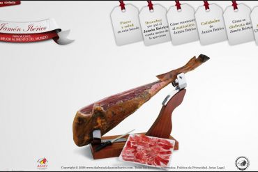 disfruta del jamon iberico