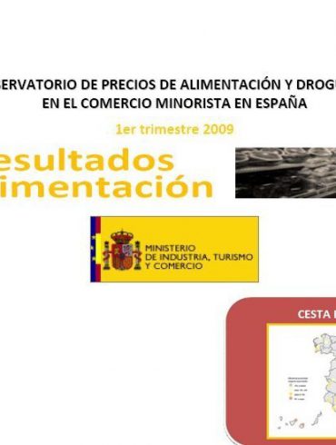 Observatorio de Precios de Alimentación y Droguería