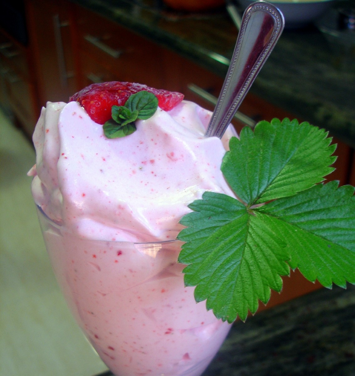 Espuma de fresas, deliciosa receta