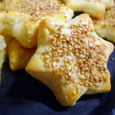 Galletas saladas de queso, Formatgetes