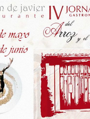Cartel de las IV Jornadas Gastronómicas del Arroz y el Ciervo