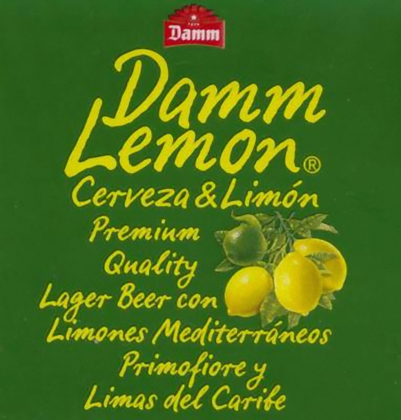 Cerveza Damm Lemon