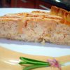 Receta de Pastel de salmón con salsa rosa