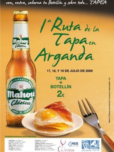 1ª Ruta de la Tapa en Arganda del Rey