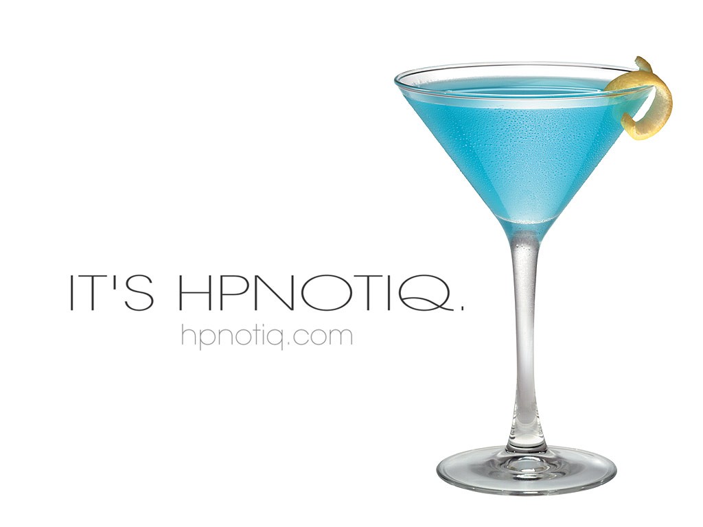 HPNOTIQ, la bebida azul