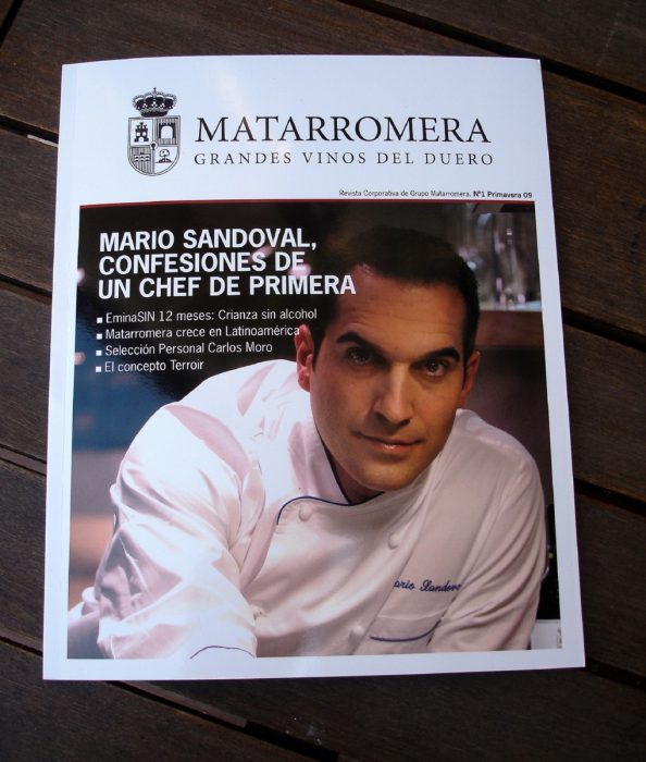 Revista "Matarromera, Grandes Vinos del Duero"