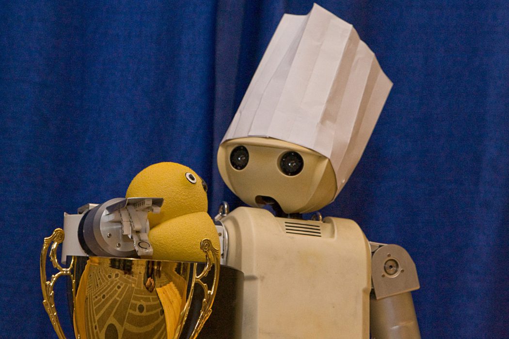 Sylvain Calinon Chief Cook Robot