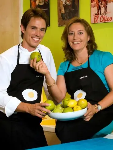Pilar Riobó y Nino Redruello en Canal Cocina