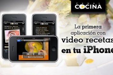 Canal Cocina en iPhone 1