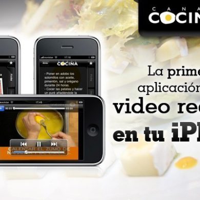 Canal Cocina en iPhone 1