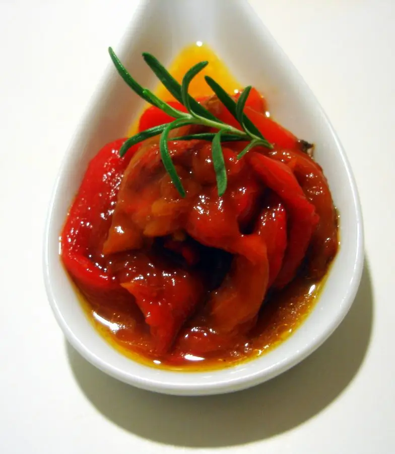 Receta de pimientos asados al horno