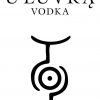 U'LUVKA white Logo on Black