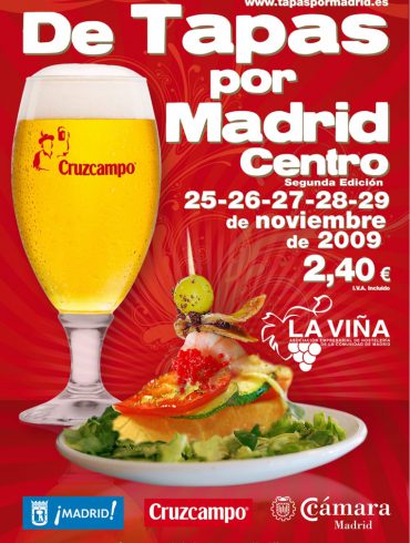 De Tapas por Madrid Centro CARTEL
