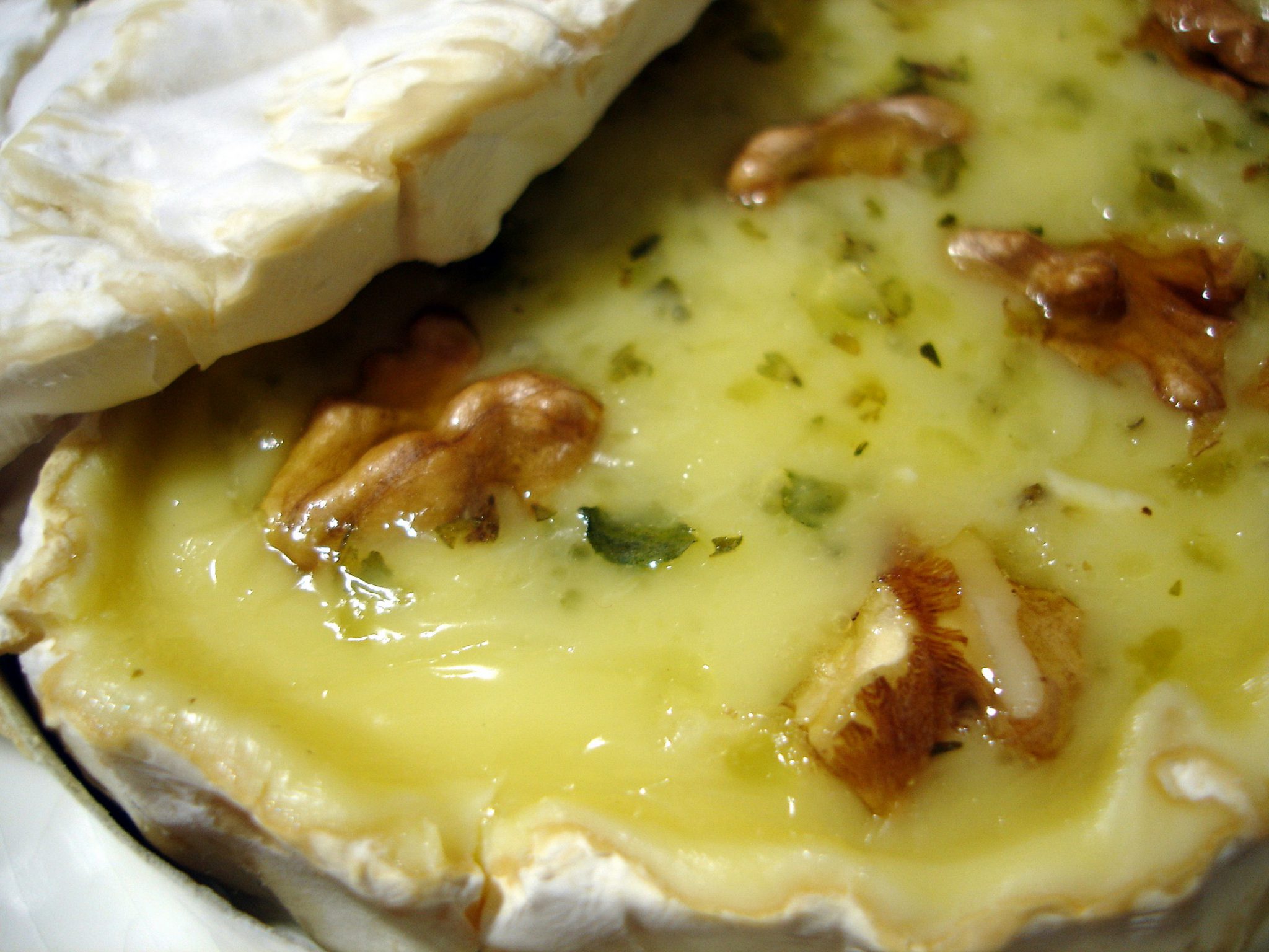 Receta Queso Brie al horno con nueces