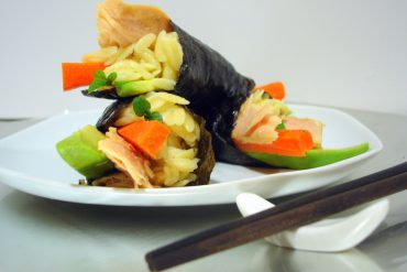 Sushi Temaki de orzo y ventresca de bonito (3)