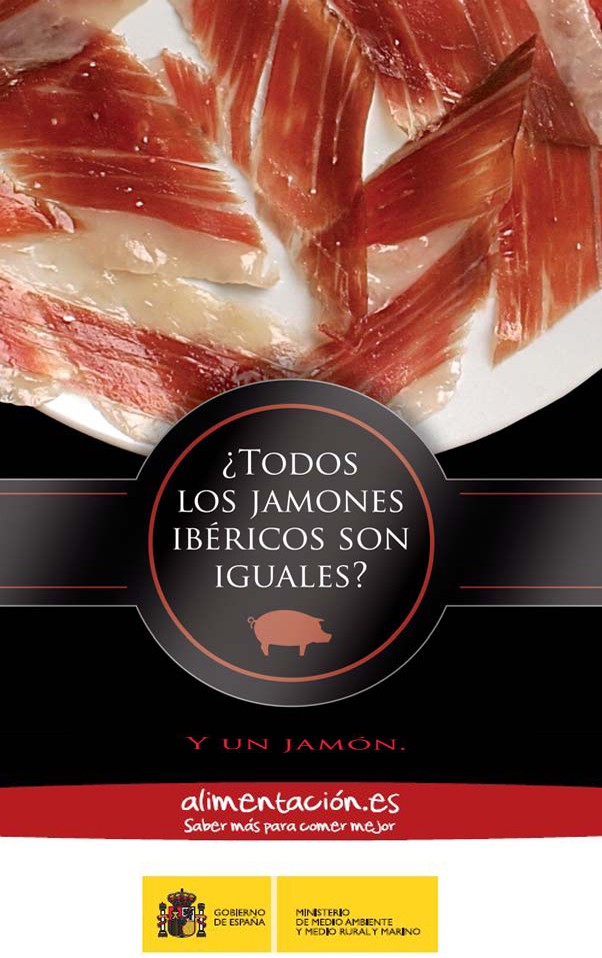 Los tipos de Jamón Ibérico