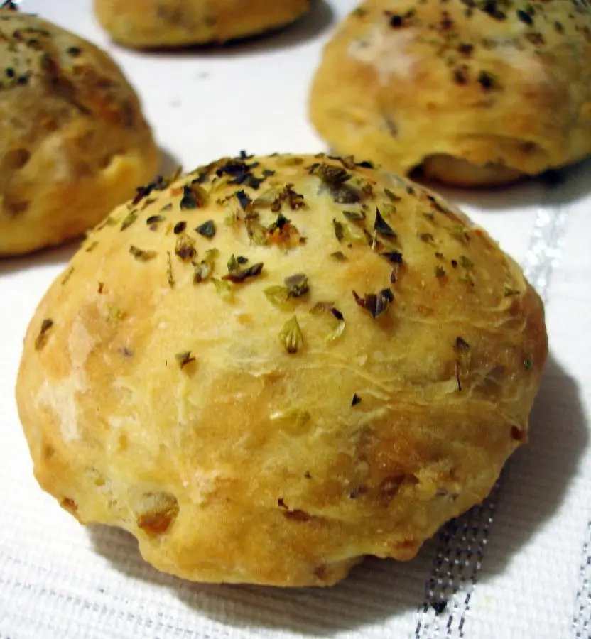 Receta de Panecillos de aceituna
