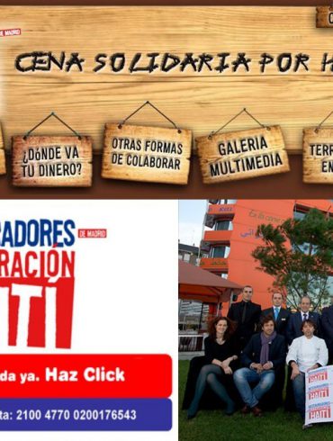 Cena Solidaria Restauradores por Haití