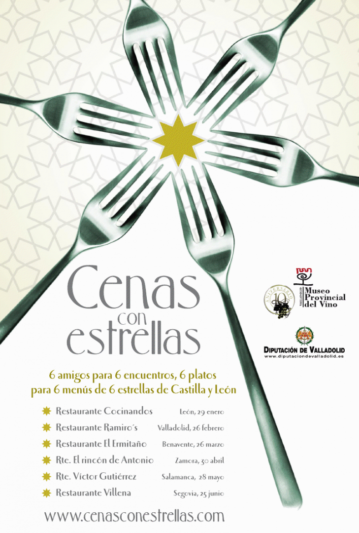 Cenas con estrellas en Castilla y León 2010