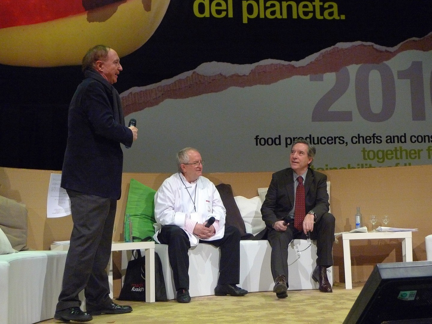 Entrevista de Juan Mari Arzak en MadridFusión 2010