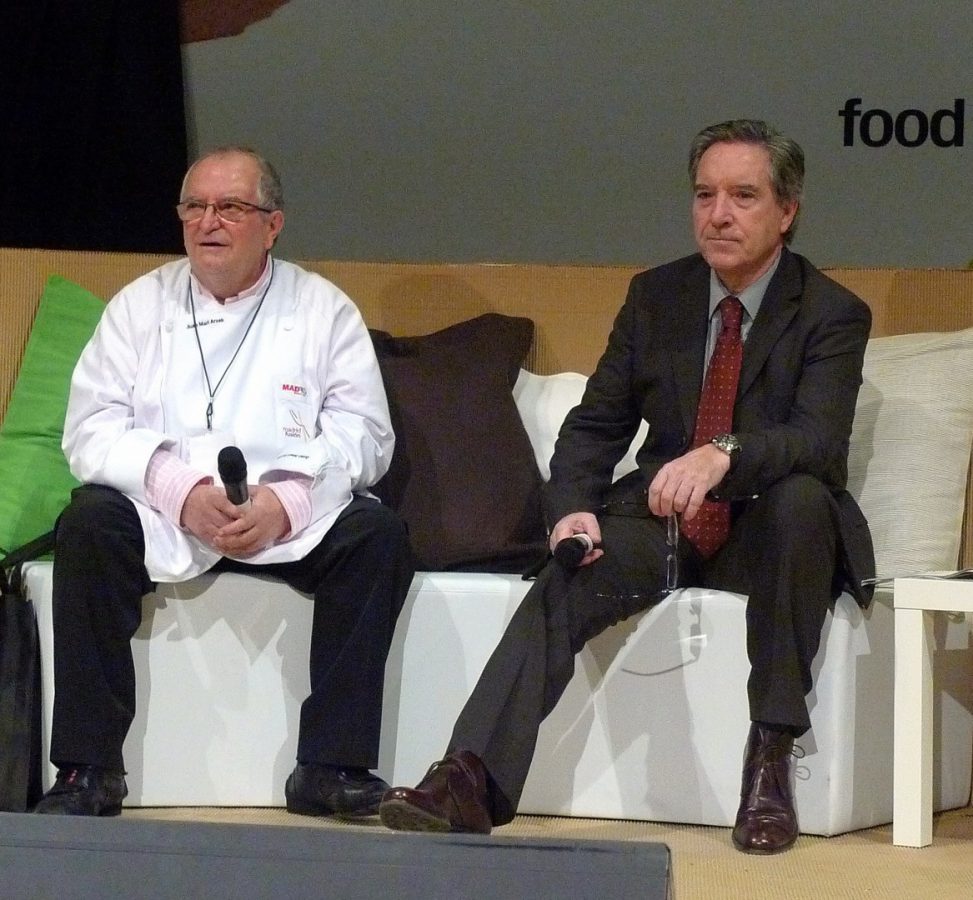 Juan Mari Arzak e Iñaki Gabilondo