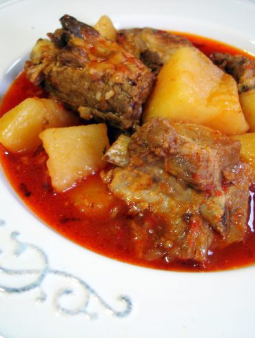 Patatas con costillas de cerdo 3