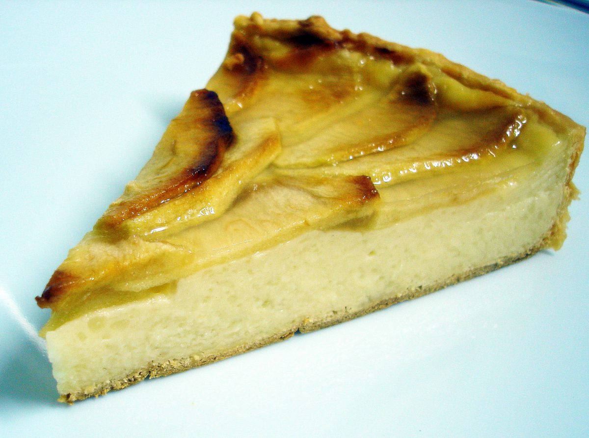 Tarta de Manzana con base de hojaldre