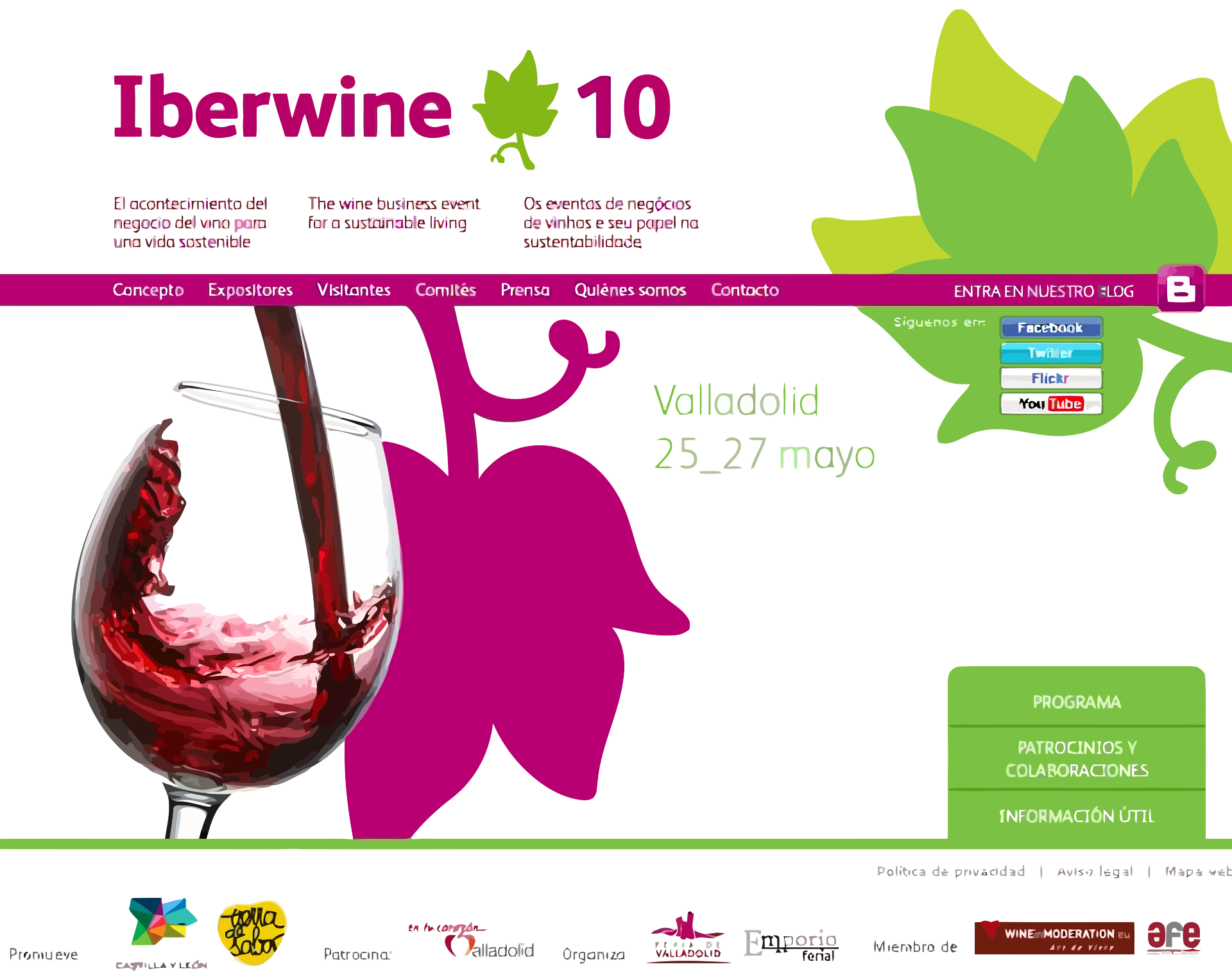 Iberwine 2010 en Valladolid