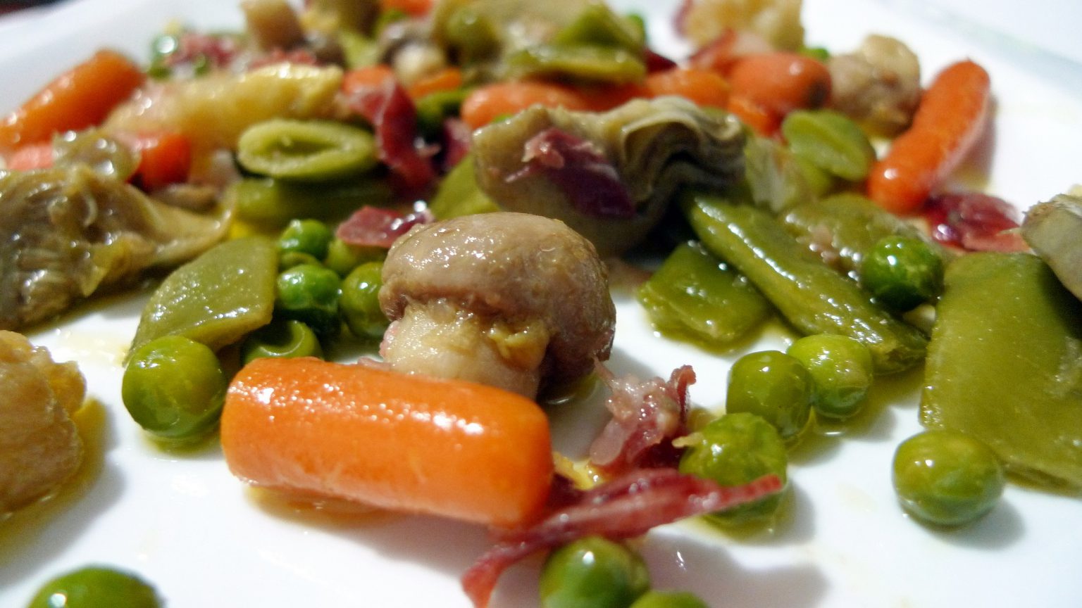 Menestra de verduras, una receta muy sana