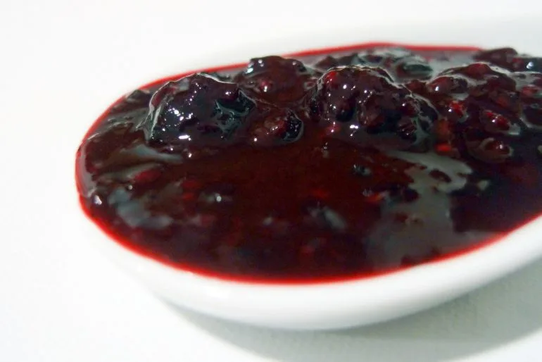 mermelada de frutos rojos