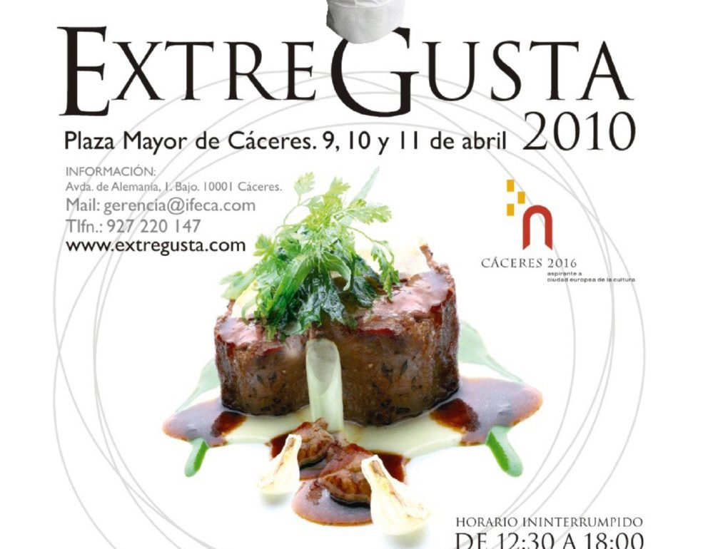 Cartel Feria ExtreGusta 2010