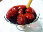 Fresas al vino Fresas al vino