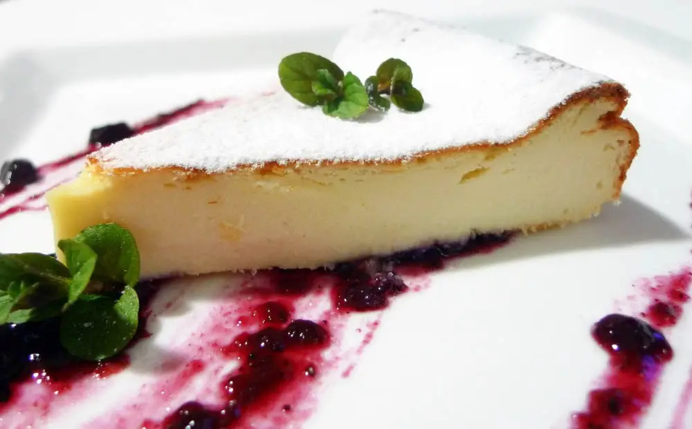Tarta de queso o quesada