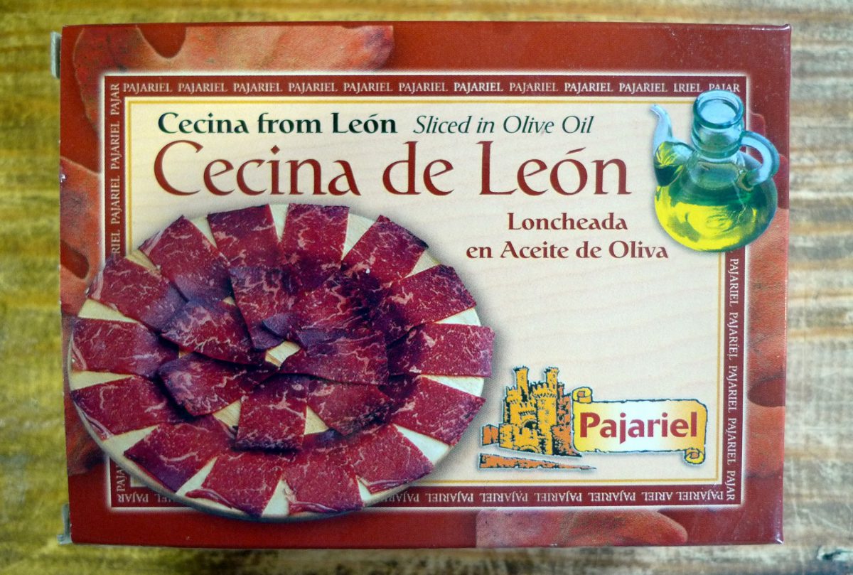 Cecina de León en aceite de oliva Pajariel