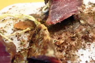 Jamón con sabor a chocolate