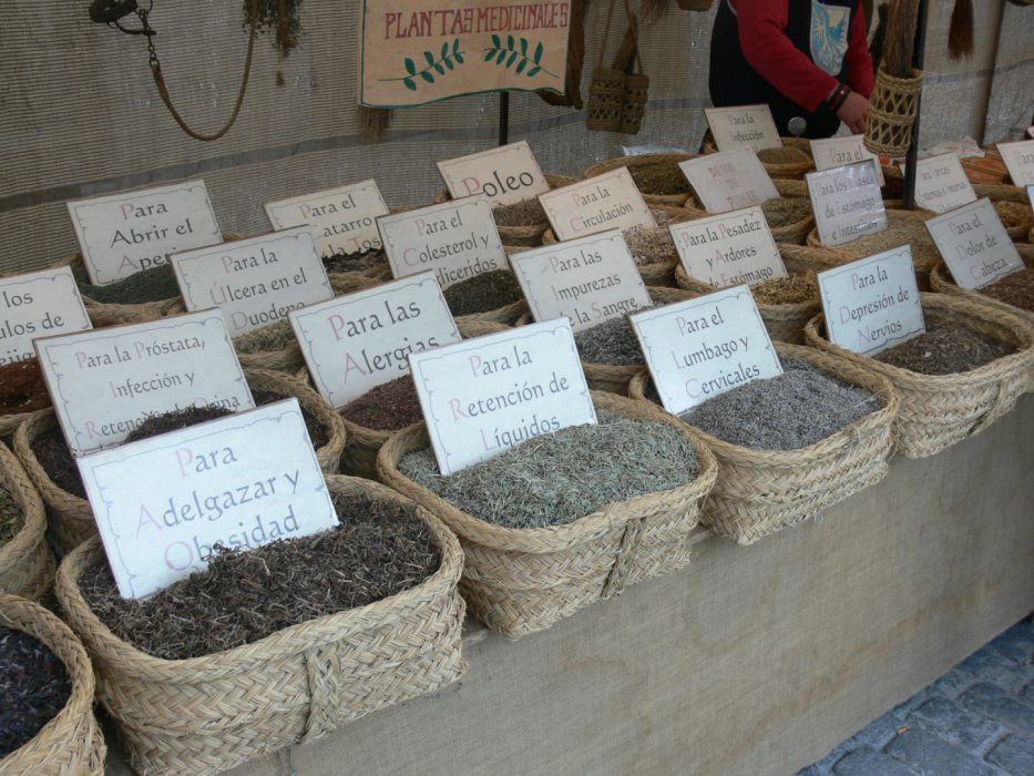 Plantas Medicinales mercado