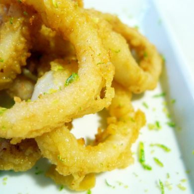 Receta de Calamares rebozados