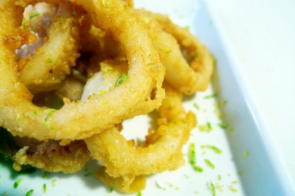 Calamares rebozados