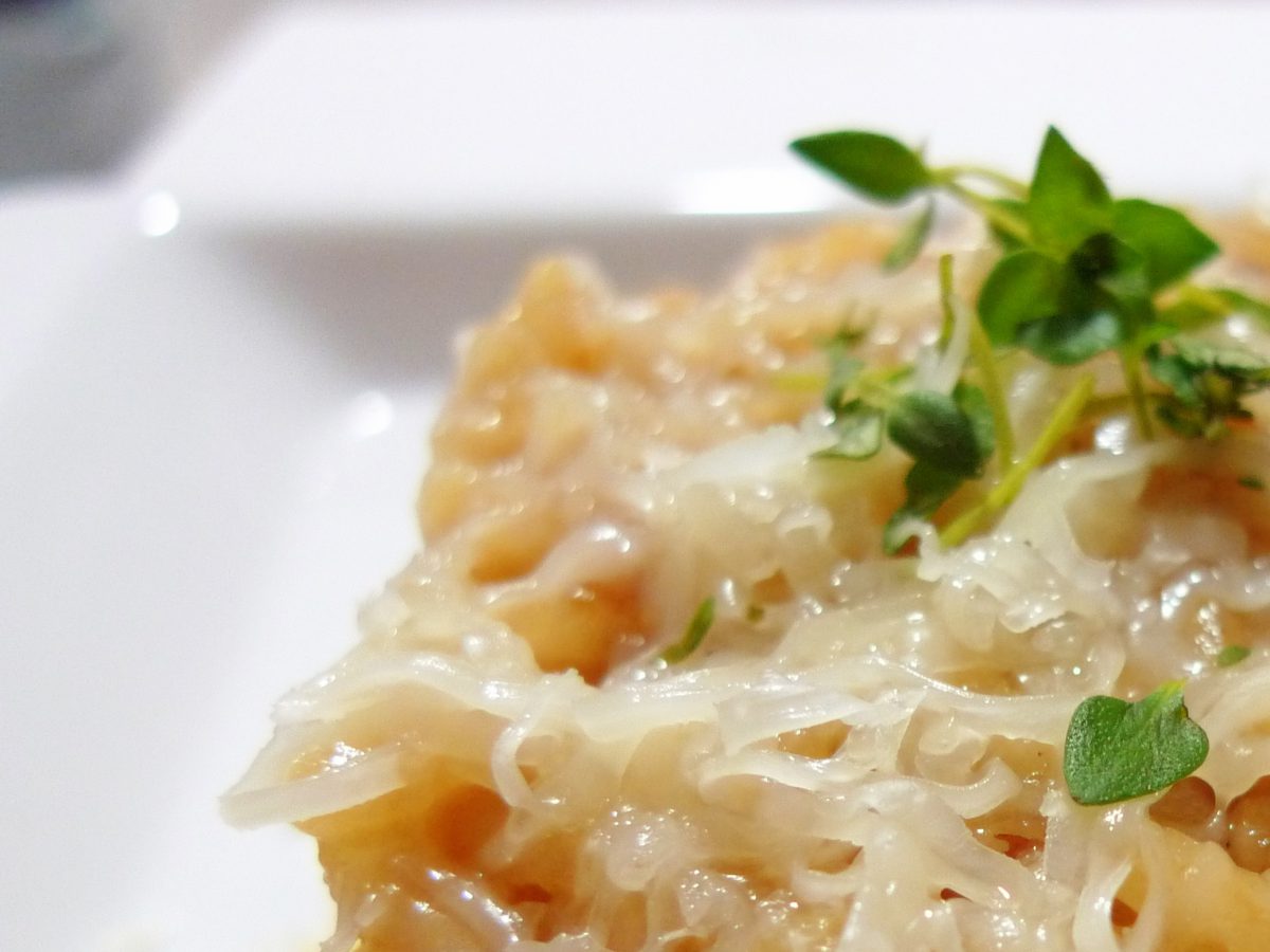 Receta de Risotto de caldo de cocido