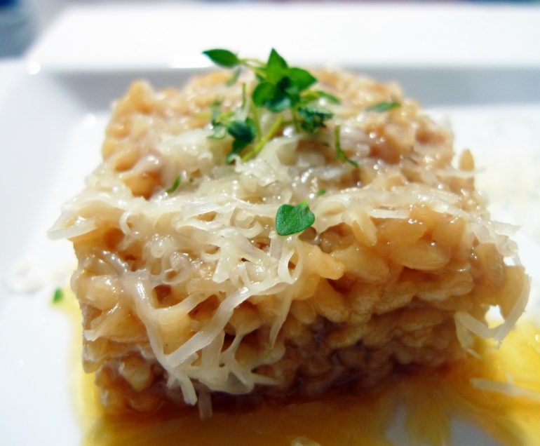 Risotto de caldo de cocido